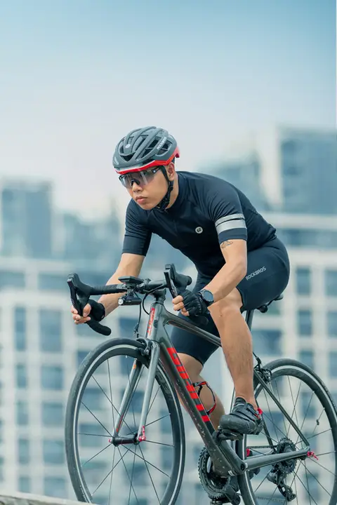 サイクリングウェアセット 男女用 半袖 ショートパンツ マウンテンロード 自転車 ウェア 夏向け