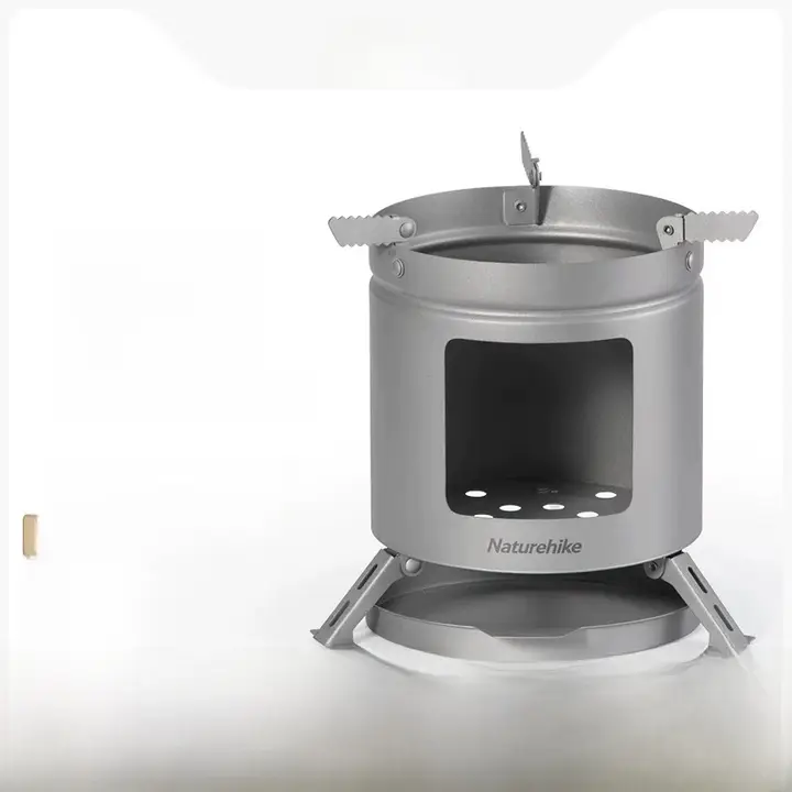 Naturehike アウトドアミニチタン薪ストーブ【キャンプ用・ポータブル・テントでの使用】