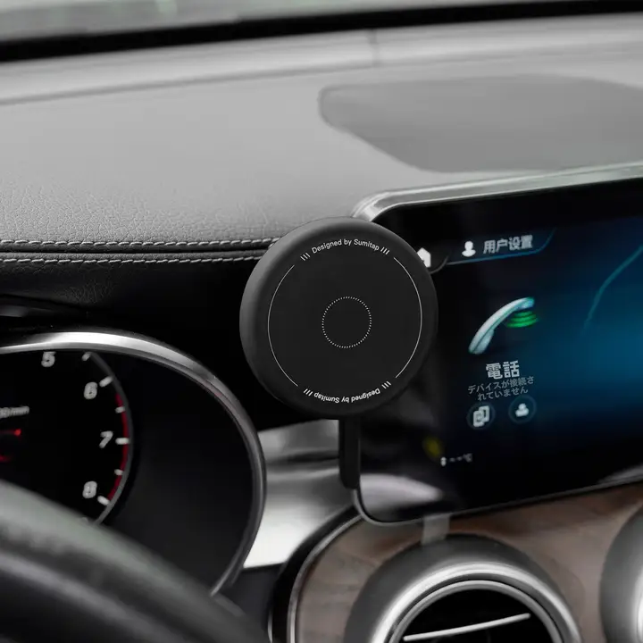 スマートフォン用マグネット式車載ホルダー【メルセデス・ベンツ対応・車載ディスプレイ用】