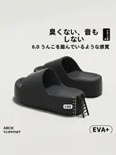 厚底サンダル【女性用・室内・滑り止め機能・防臭・快適な履き心地】