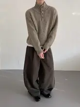 トリコロールニット