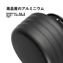 BLACKDOG アルミ製 アウトドアキャンプ用ケトル【携帯式・明火調理対応】