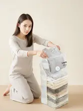 衣類用圧縮袋【厚手・立体真空・穴あけ不要】