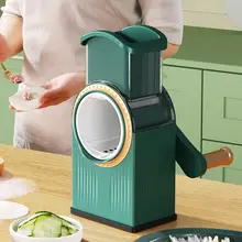 野菜カッター スライサー 千切り器 多機能 回転式 時短 便利 家庭用 キッチン