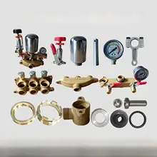 農業用高圧三気筒プランジャーポンプ部品【噴霧機用・圧力計付き・シリンダー構成】