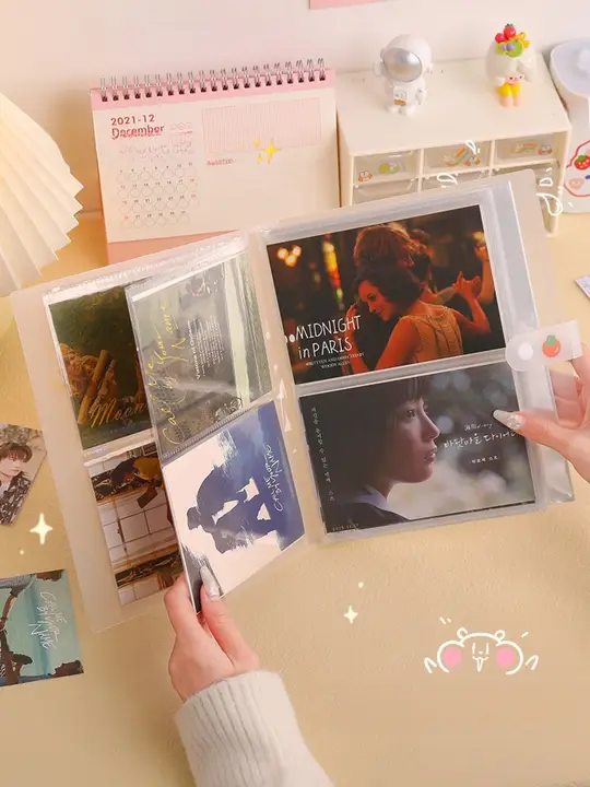 3インチ 写真アルバム 本 映画のチケット ポストカード コレクション 記念アルバム