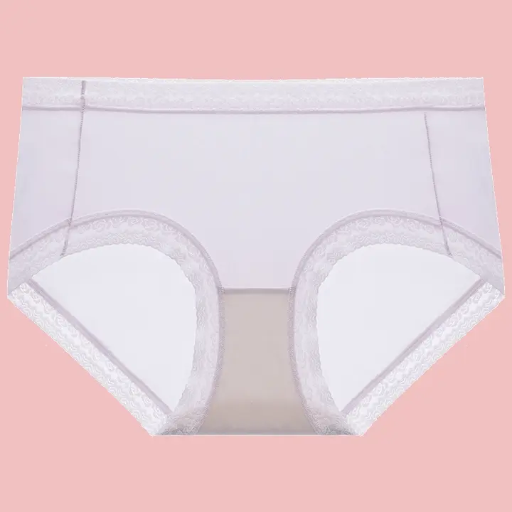 純桑蚕絲製女性用パンティ【中低腰・平角パンツ・極上の柔らかさ】