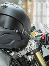 ロックブラザーズ ヘルメットロック 自転車・電動バイク・バイク用 鍵付き盗難防止ロック