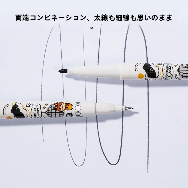 油性マーカー二頭タイプはノート作成やプレゼン資料に適しているのか？