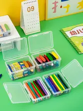 お子様用カラフルビーンズクレヨン【手を汚さずに使用・収納ボックス付き・コンパクト・携帯型】