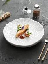 創造的な商用ホテル用プレート【洗練された盛り付け用・フルーツ・デザート・冷菜用】