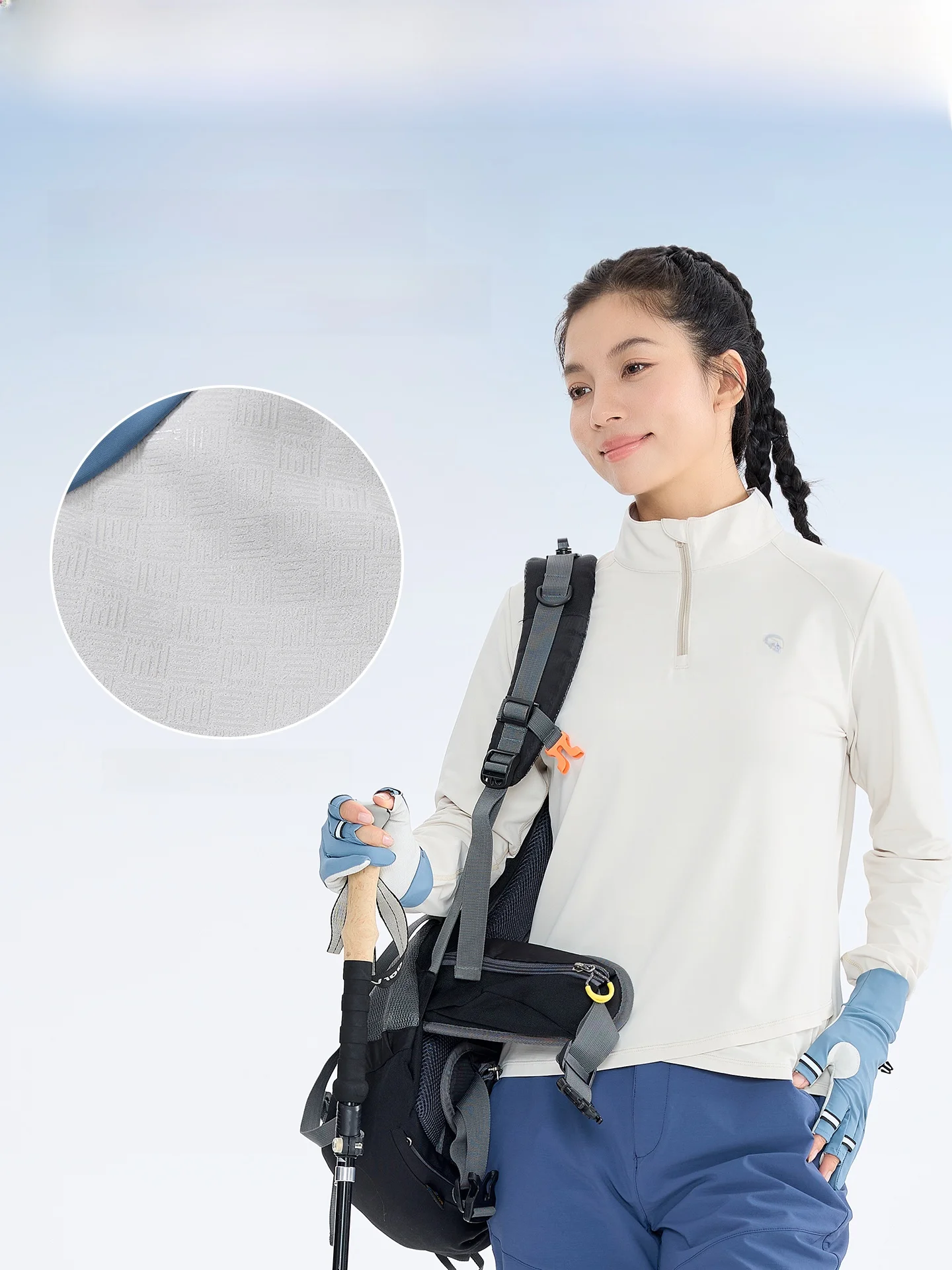 UVカット防止手袋：UPF50+でアウトドアシーンを安全に