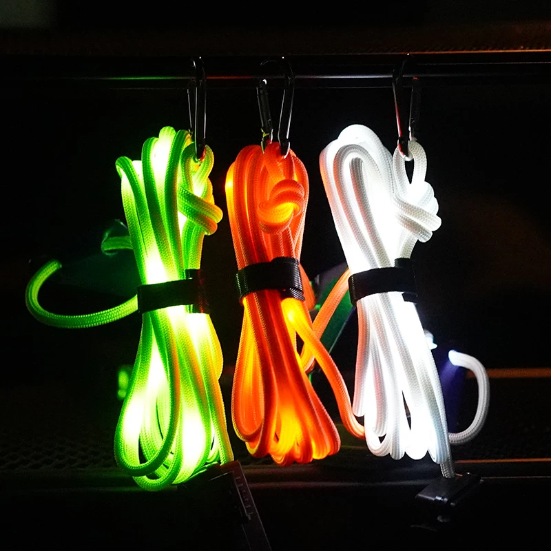LEDテープや光るテープで悩んでいるなら、風紐テントに使えるロープは本当におすすめ？