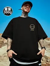 個性的なデザイン！ハードなハーレムスタイルTシャツ【半袖・ユニセックス・ゆったりシルエット】（セットアップ対応）