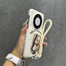 Huawei Mate 60 Pro+用 ドットデザイン スタンド機能付きスマホケース【レザー調・ハーフケース・P70 Ultra対応】
