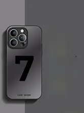 おしゃれなデザインのスマートフォンケース【磨砂ガラス・全面保護・男女兼用】