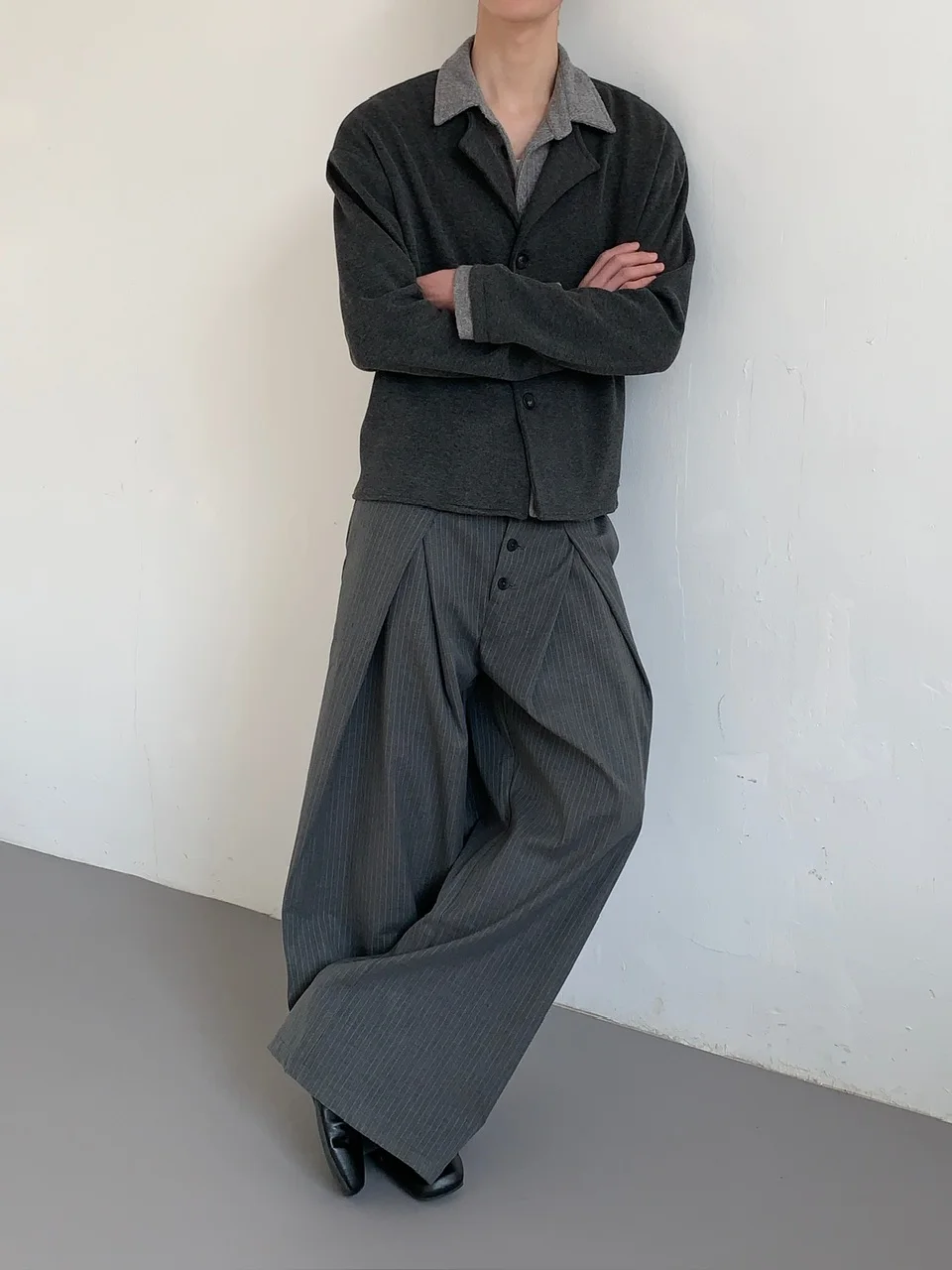 春季のレトロ重ね着風シャツジャケット：男性用・フィット・カジュアルの実用性とシーン別活用