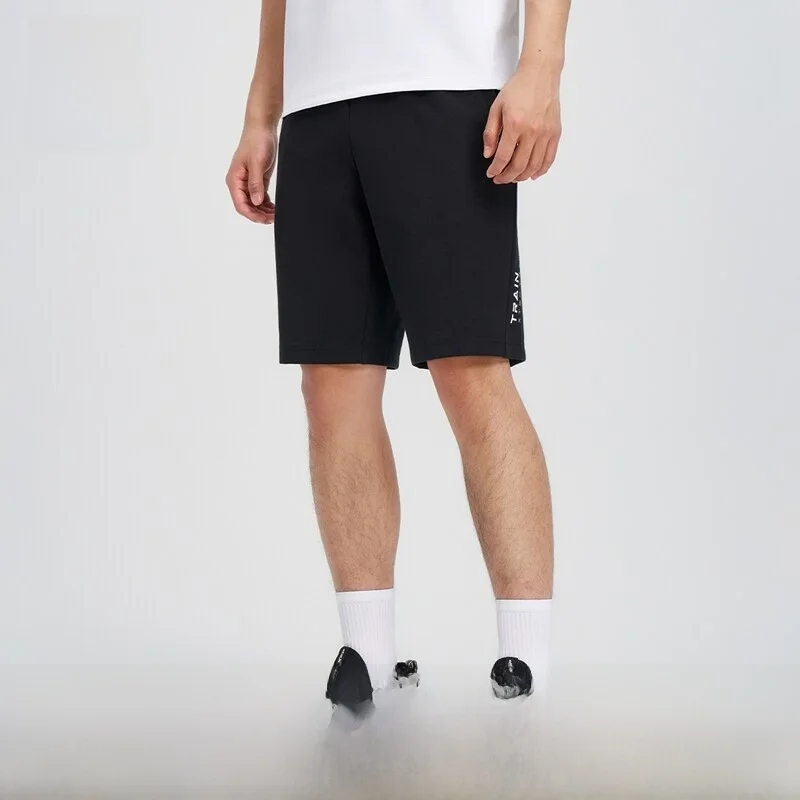 メンズショートパンツ 五分膝上 メンズカジュアルショーツ XTEP 2025夏モデル