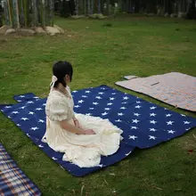 アウトドア用ピクニック防水マット【携帯便利・キャンプ・芝生対応】