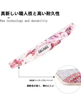 ネイル用サンディングストリップ【カラー・ハーフムーン型・初心者向け・薄型】