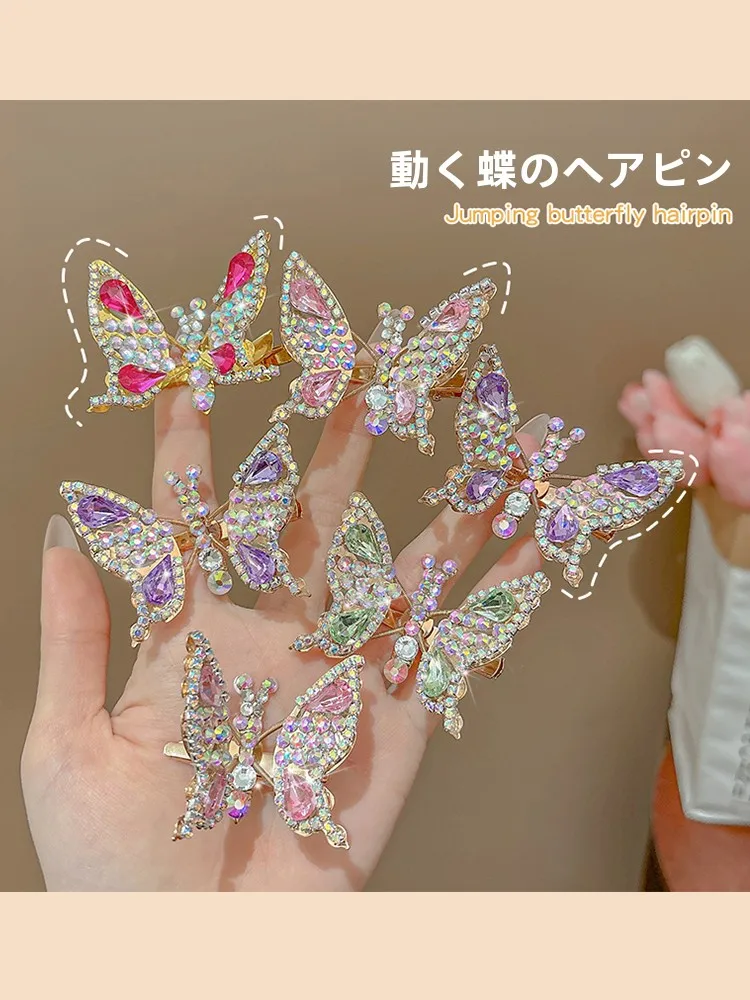 前髪 ポンパドール に悩むなら、この「動くバタフライヘアクリップ」が救いになる？