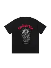 ジャングル虎プリントTシャツ【アメリカンオリジナル・半袖・ゆったりデザイン】