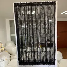 美しいデザインのレース刺繍パーティション【アメリカン・フレンチカントリー・シック】