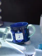 マグカップ コーヒーカップ セラミック デザイン性 おしゃれ ブルー 家庭用 オフィス 「PiaJi」