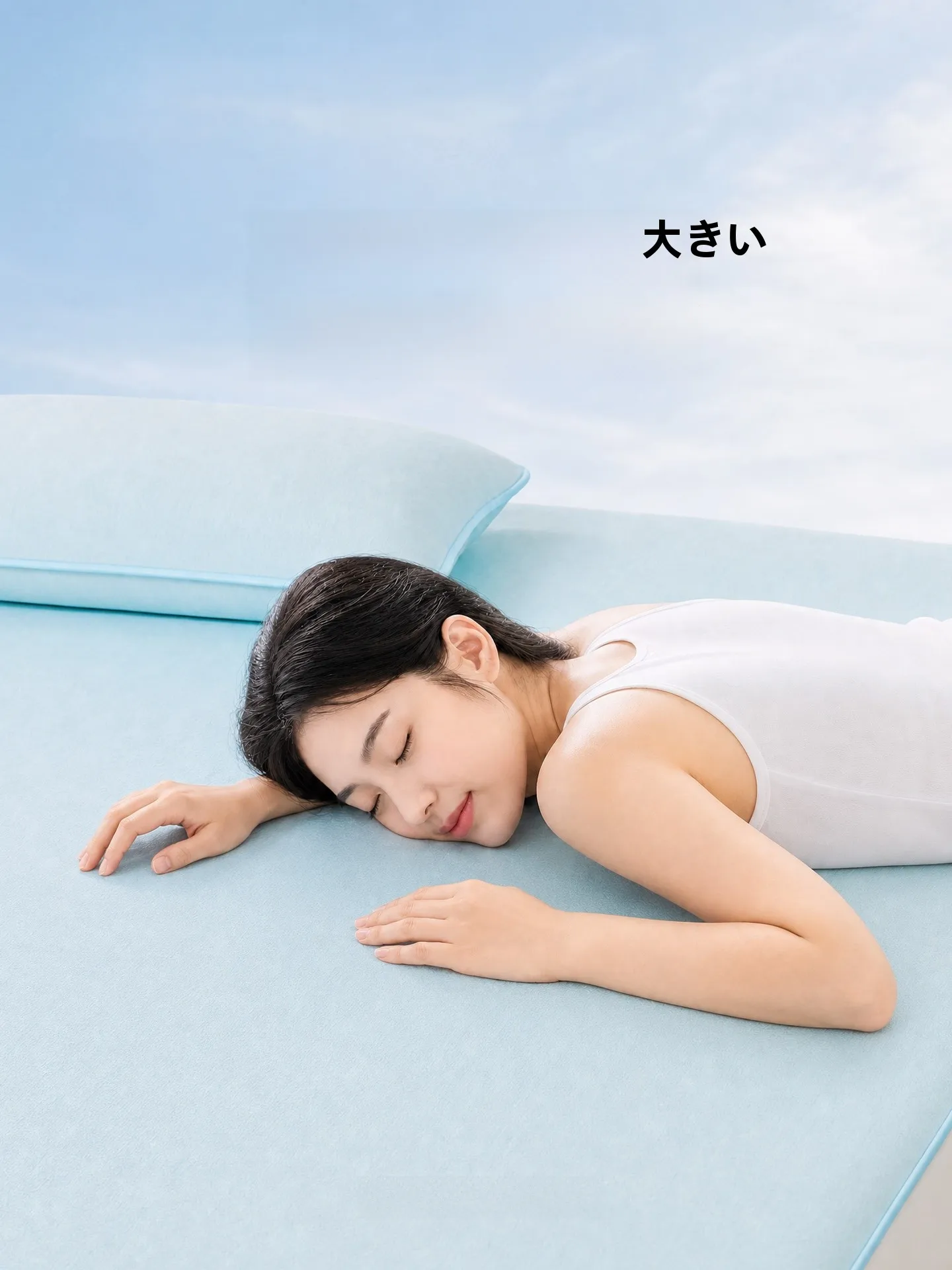 高級クールマット：夏期使用における肌触りと洗浄性の実証