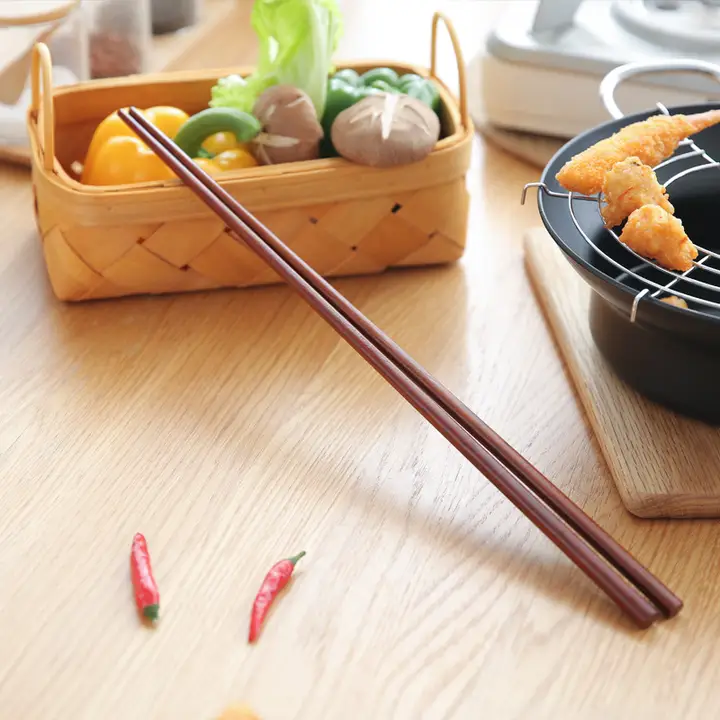 木製 42cm 料理用お箸【長尺・揚げ物・火鍋対応・耐熱】