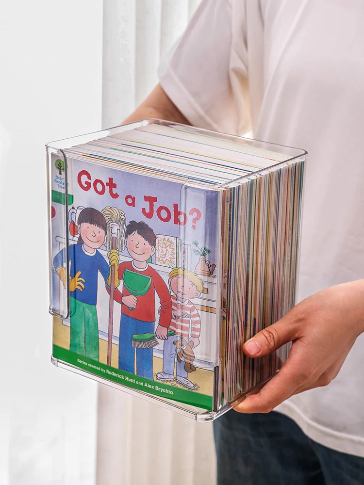子供用絵本収納ボックス：シンプルなデザインで整理整頓を実現