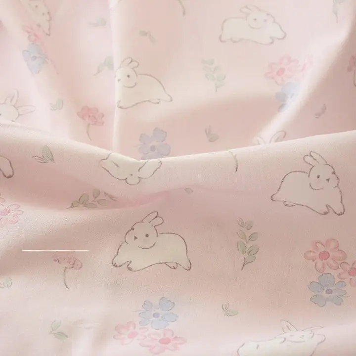 赤ちゃん向けデジタルプリント コットン布製衣服・スカート・枕カバー・布団カバー【手作り・全棉・極上の柔らかさ】