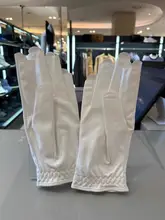 柔らかく通気性抜群のゴルフ用 レディースグローブ【防滑・ホワイト】