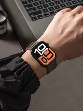 Apple Watch用バンド シリコン マグネット式 タフネス スポーツ ユニセックス 上品