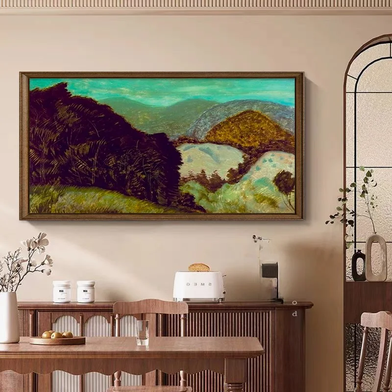 純手描きで高級感漂う中華風油絵アートパネル【レストラン用・壁掛け】