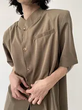 半袖シャツ ユニセックス クロスネック パッド入り デザイン性 おしゃれ 「GENESISBOY」