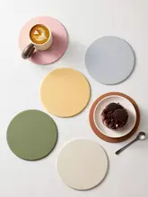 シリコン製 コースター【耐熱・防滑・家庭用・茶道用】