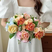 女性教師への贈り物に最適！高級ボールペンローズブーケデザイン【実用的・創造的】