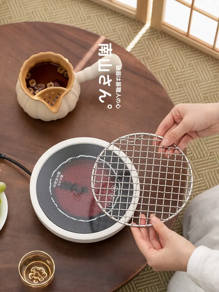 南山 ステンレス製 丸型焼き網：家庭用電陶炉対応の軽奢スタイルグリルの実用性と使い方