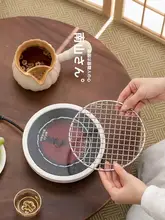 南山 ステンレス製 丸型焼き網【家庭用・電陶炉対応・茶室用】