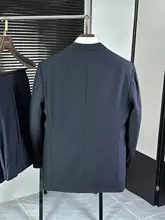 フィット ウールダブルブレストスーツ【ビジネス対応・ジャケットとパンツのセットアップ】（セットアップ対応）