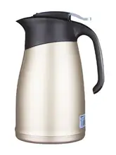 大容量304ステンレス製コーヒーポット【モダン・シンプルデザイン・保温・家庭およびオフィス用】