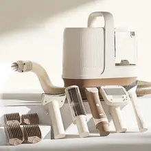 ペット用吸引型毛取り器【多機能・猫用・毛剃り・バキューム機能付き】