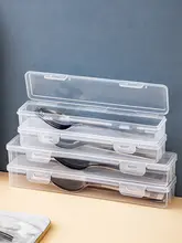 便利な食器収納ボックス【防塵・蓋付き・旅行・アウトドア・学校用・重ねられる】