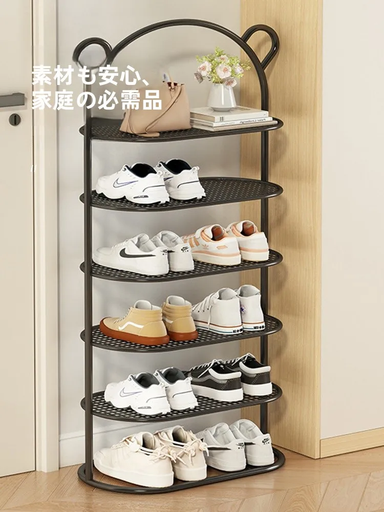 多層式シュ  ーラック：玄関用スリムデザインで収納力と機能性を両立