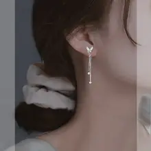 S925純銀製フリンジピアス【軽やかなデザイン・高級感・ファッション性】