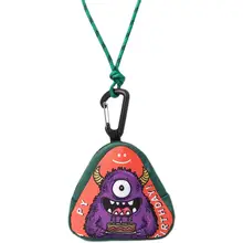 独眼獣デザインのミニ財布【可愛い・子供用・ネックストラップ付き・ショルダータイプ・ヘッドフォンや鍵入れに最適】