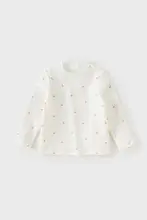 長袖Tシャツ キッズ ガールズ インナー 秋物
