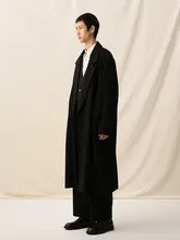 西装風ロングウールコート【メンズ・秋冬用】