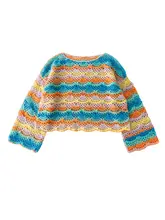 手編み用ウール毛糸の段染め素材パック【DIY用・フリースタイル・カーディガン】